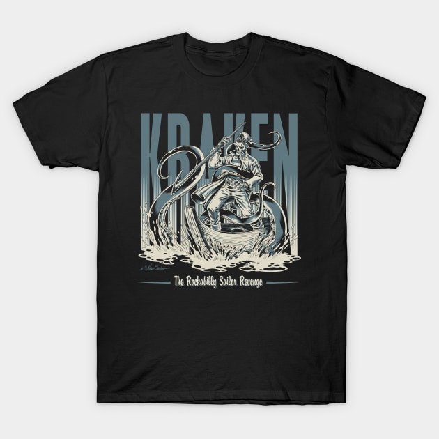 Kraken T-Shirt by nanobarbero